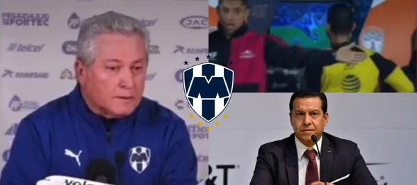 Se le vio muy molesto al técnico luego del desastre de su equipo