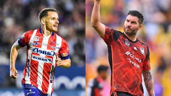 Sébastien Salles-Lamonge y Gignac | Fotos: Mex Sport y @LigaBBVAMX