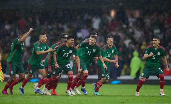 Selección de México festeja pase a siguiente ronda, tras penales (Fuente: Mexsports)