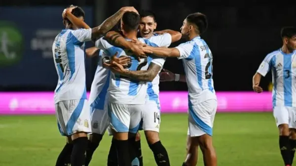 Selección juvenil argentina (Foto: TyC Sports)