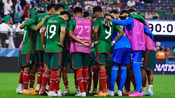 Selección mexicana luego de la derrota ante Estados Unidos