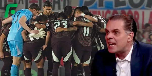 Selección Mexicana y Christian Martinoli (Fuente: MEXSPORT / TV Azteca)