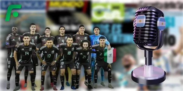 Selección Mexicana y rotativos argentinos (Fuente: ESPECIAL)