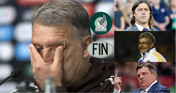 Sentenciado, si la clasificación se pone en riesgo, la FMF ya tiene al reemplazo de Gerardo Martino en el Tri, que se subiría sin pensarlo dos veces.