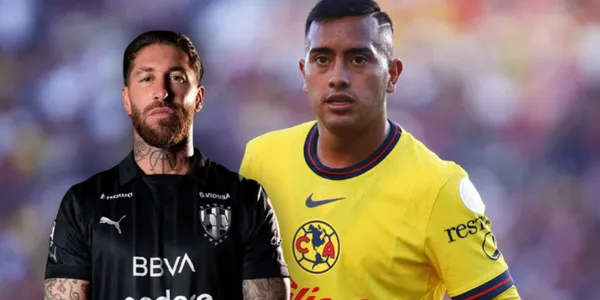 Sergio Ramos y Erick Sánchez (Fuente: MEXSPORT)