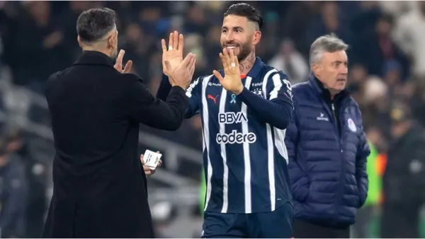 Sergio Ramos y Martín Demichelis en Rayados (Foto: MEXSPORT)