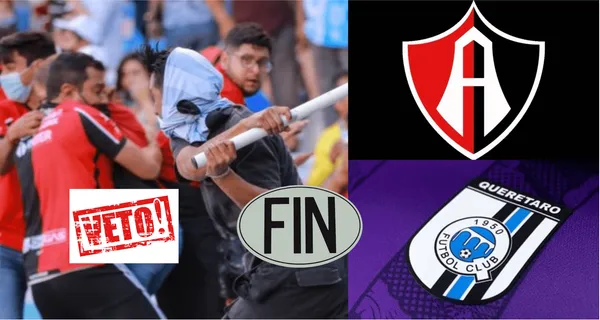 Si hay de nuevo bronca en el Atlas vs Querétaro, destapan qué club sería vetado, se acabaría su estancia en la Liga MX.