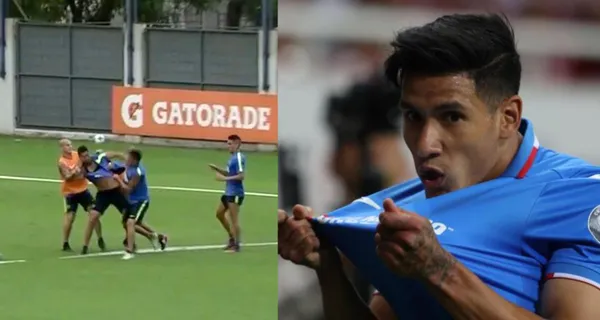 Sí respondió al golpe, tras que se dio una nueva polémica en el Chivas vs Cruz Azul.