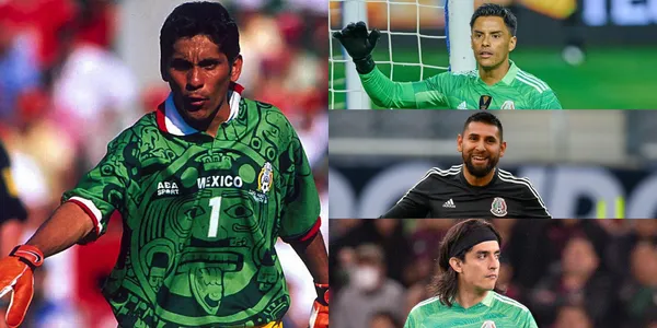 Si un puesto tiene discusión en el Tri es el arco. Campos considera quién puede ser el sucesor de Ochoa en la Selección