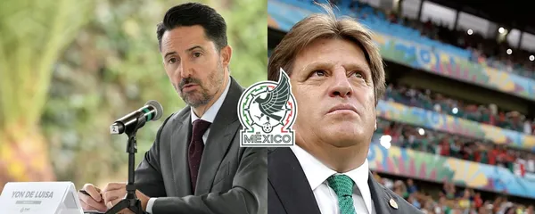 Sin reflectores, Yon de Luisa y Miguel Herrera se reúnen y exhiben el futuro del técnico.