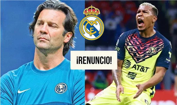 Sino traen al refuerzo que quiere Santiago Solari y sigue Roger Martínez, el DT sí consideraría en dejar el América.