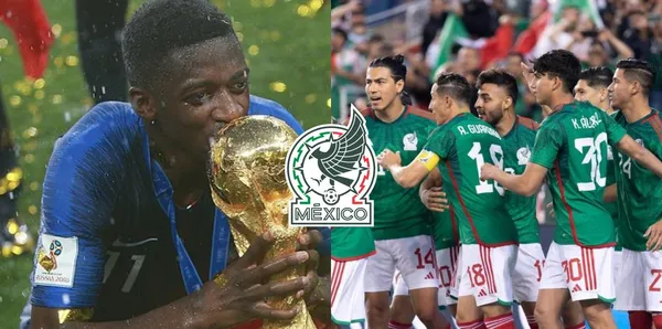 Solo uno de todos los jugadores del Tri es digno para los jugadores de Francia que van a jugar la final.