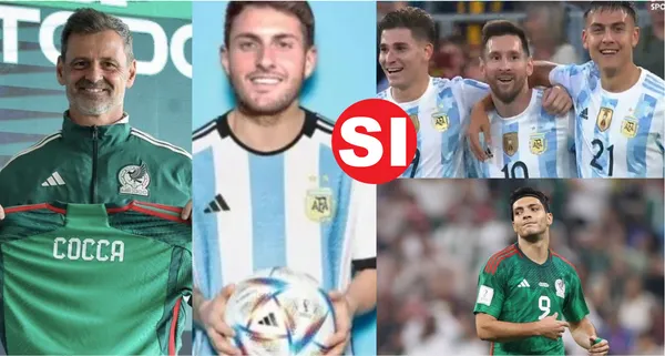 Sorpresa, el que da el sí a México y abandona Argentina aunque tiene potencial. En su momento fue buscado en el fútbol de Italia.