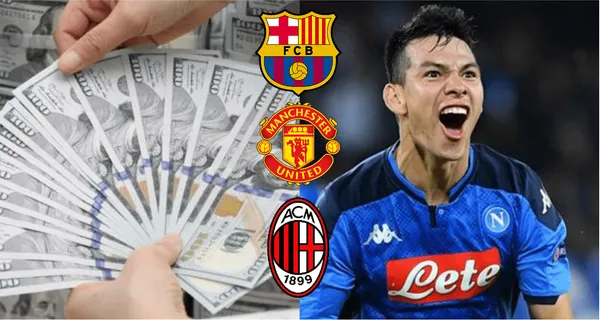 Sorpresa, un equipo que tiene 280 millones de dólares buscaría a Hirving Lozano para sacarlo del Napoli.