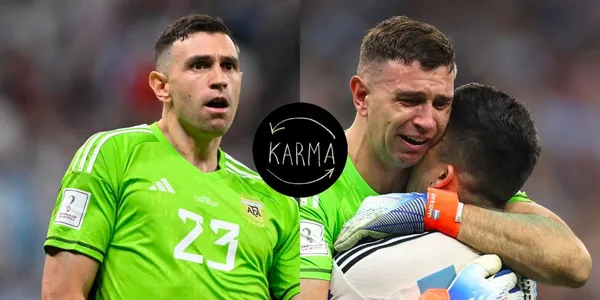 Tarde pero llegó, le llega el karma a Emiliano Martínez tras insultar a México