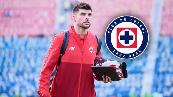 Tiago Volpi en su etapa com Toluca