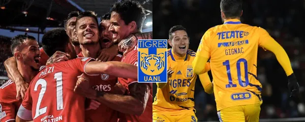 Tigres compite de manera férrea con el Benfica para hacerse de los servicios de un jugador.