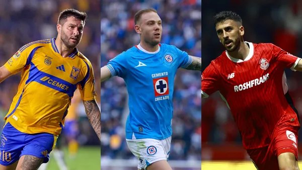 Tigres, Cruz Azul y Toluca liderando la tabla. | Fotos: Mex Sport
