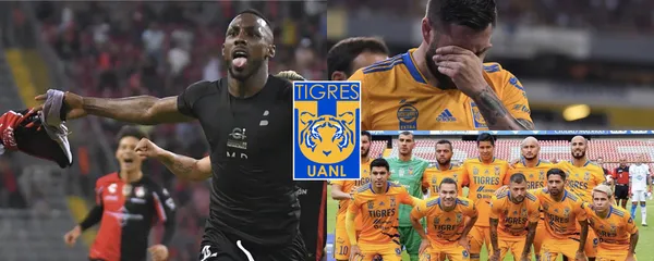 Tigres está prácticamente eliminado del torneo tras ser goleado por el Atlas.