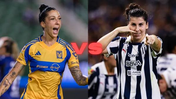 Tigres (F) vs Rayadas | Foto: X oficial de @TigresFemenil y @Rayadas