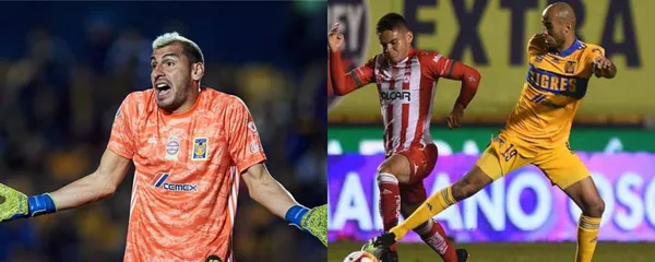 Tigres fue sorprendido por Necaxa en los primeros minutos del encuentro de este martes.