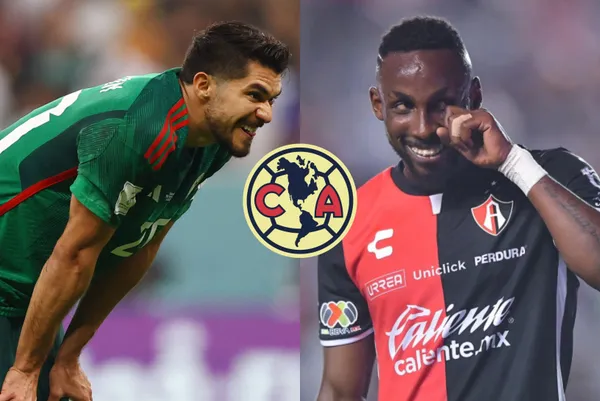 Todos en Coapa están felices con la casi confirmada llegada de Julián Quiñones, aunque en plena Copa Oro Henry Martín no le dio el mejor recibimiento.