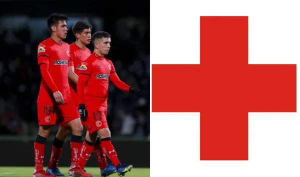 Toluca tiene más de tres lesionados en el equipo