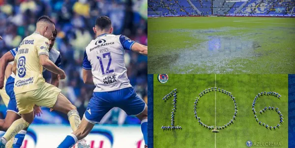 Torrencial aguacero hizo retrasar el encuentro, el América buscará ganar en el día de su aniversario