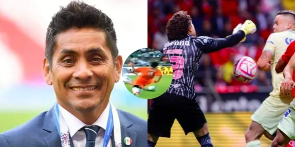 Tras el error de Ochoa muchos internautas lo compararon con una jugada de Jorge Campos.