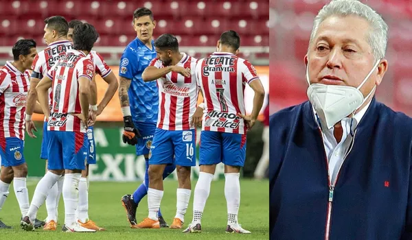 Tras la derrota ante FC Juárez, se filtra que hubo bronca en el vestidor de Chivas.