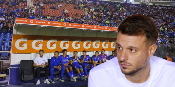 Tras la derrota de Cruz Azul, el entrenador Martín Anselmi fue víctima de una versión en el estadio Ciudad de los Deportes
