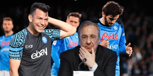 Tras la salida de Hirving Lozano, Napoli recibe una mala noticia del Real Madrid