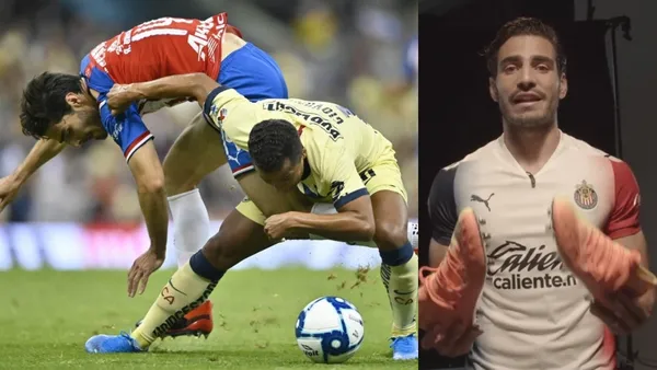 Tras más de un año de la terrible lesión que le propinó Antonio Briseño a Giovani Dos Santos, así bautizó a sus zapatos el jugador de Chivas.