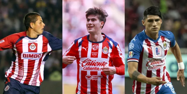 Tres generaciones de goleadores que llevaron a Chivas a la gloria en distintos tiempos.