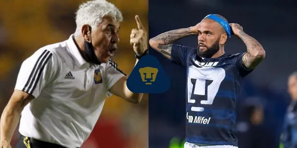 Tuca Ferretti tiene más que claro lo que haría con la estrella Dani Alves en los Pumas