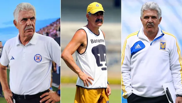 Tuca Ferretti y los equipos dirigidos a lo largo de su carrera (Foto: Mexsport)