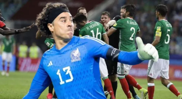 Tuvo bronca con el guardameta de la Salernitana, no lo dejaría ponerse la verde.