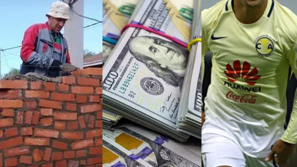 Tuvo que trabajar de albañil en su infancia para ayudar a su familia, llegó a ser futbolista profesional y el Club América pagó 4 MDD por él