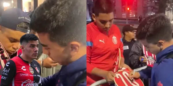 Un aficionado dijo lanzó una burla sobre el Atlas y esta fue la reacción de Fernando Beltrán