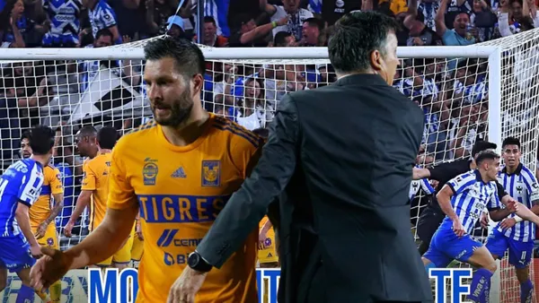 Un berrinche más de Gignac en pleno clásico regiomontano Foto: Tigres Football