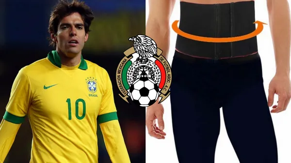 Un jugador que fue figura en la Selección de Fútbol de México humillando a Kaká y a la Selección de Fútbol de Brasil ahora vende fajas.