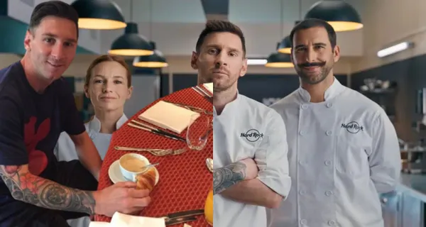 Un jugador que tenía talento, que dejó en la banca a Lionel Messi pero ahora se dedica a su negocio, una cafetería.