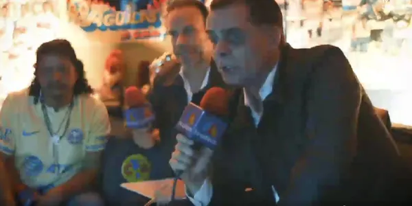 Un momento que quedará para el recuerdo, pues Christian Martinoli se deslumbró con la grandeza del América.