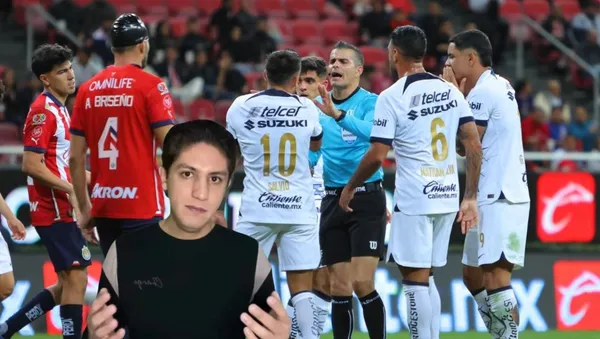 Un penal no sancionado contra el Guadalajara sigue demostrando lo sobreprotegido que está el equipo de Paunovic por la Comisión de arbitraje y la Liga MX