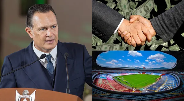 Un periódico destapa el millonario acuerdo entre el gobernador Mauricio Kuri y el Estadio La Corregidora.