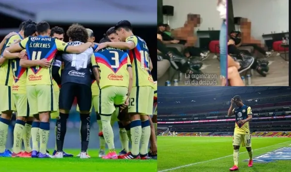 Un video circula en redes sociales en donde se ve a jugadores de club América en una fiesta con todos los juguetes.