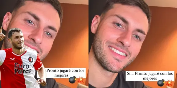 Un video pone fin al misterio a la historia de Instagram de Santiago Giménez en donde decía que pronto jugaría con los mejores