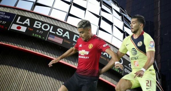 Una acción del United cuesta 294 pesos, lo que cuesta una acción del América