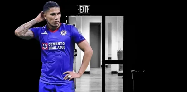 Una mala acción mas, y la que pondría afuera del Cruz Azul, al zaguero Carlos Salcedo