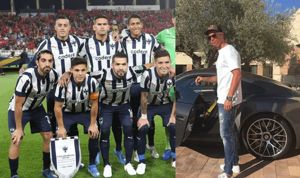 Uno de los becados de Vucetich en Rayados, que no juega ni aporta pero maneja el mismo auto que CR7